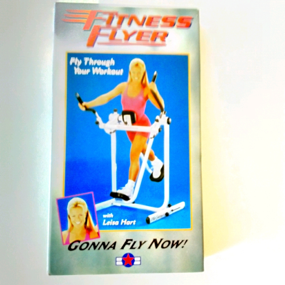 FITNESS FLYER WITH LEISA HART VHS